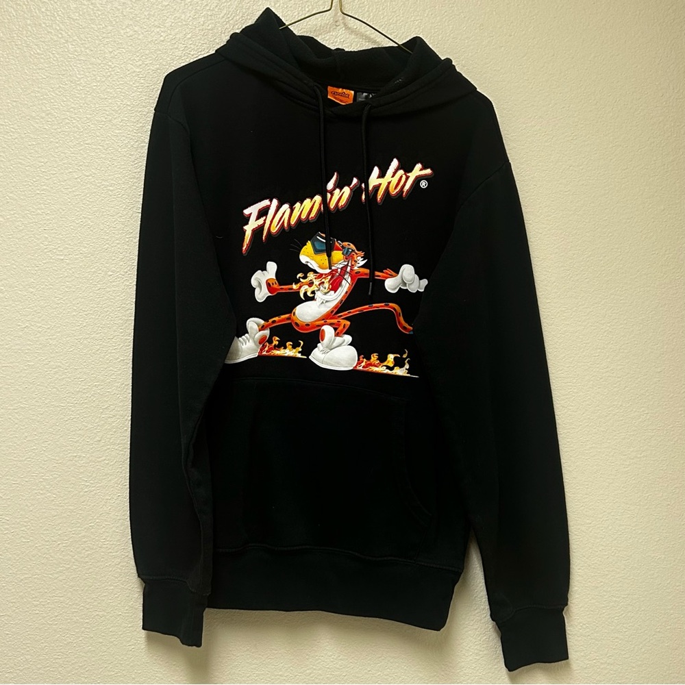 Flamin Hot Cheetos Chester Cheetah Hoodie Sweatshirt Small